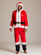 Joe Boxer Plush Santa Holiday Onesie