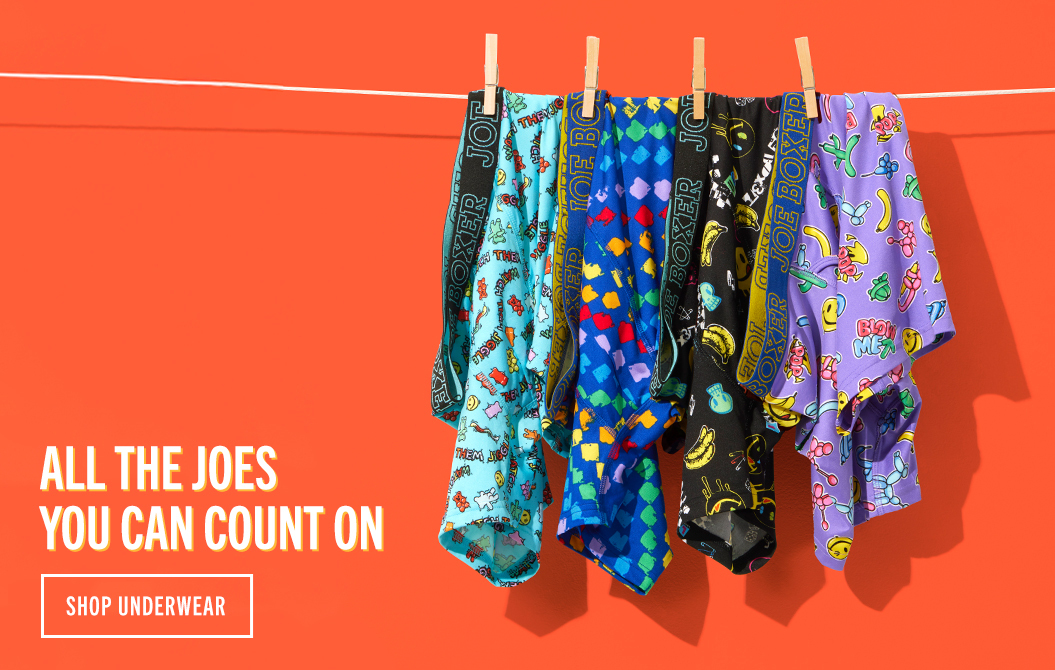 All the Joes you can count on - Shop Underwear