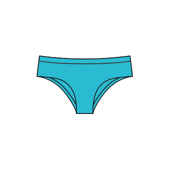 Womens Underwear Joe Boxer Bikini Mid Rise Panties Cotton 6 Pack Size 8 -   Canada