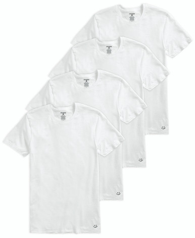 Joe Boxer 4-Pack Crew Neck Undershirts