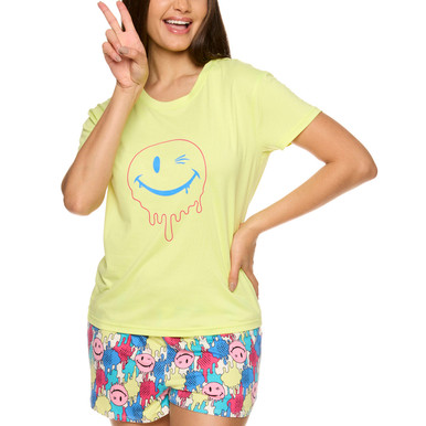 Joe Boxer Lime Pajama Tank Top & Shorts Sleep Set