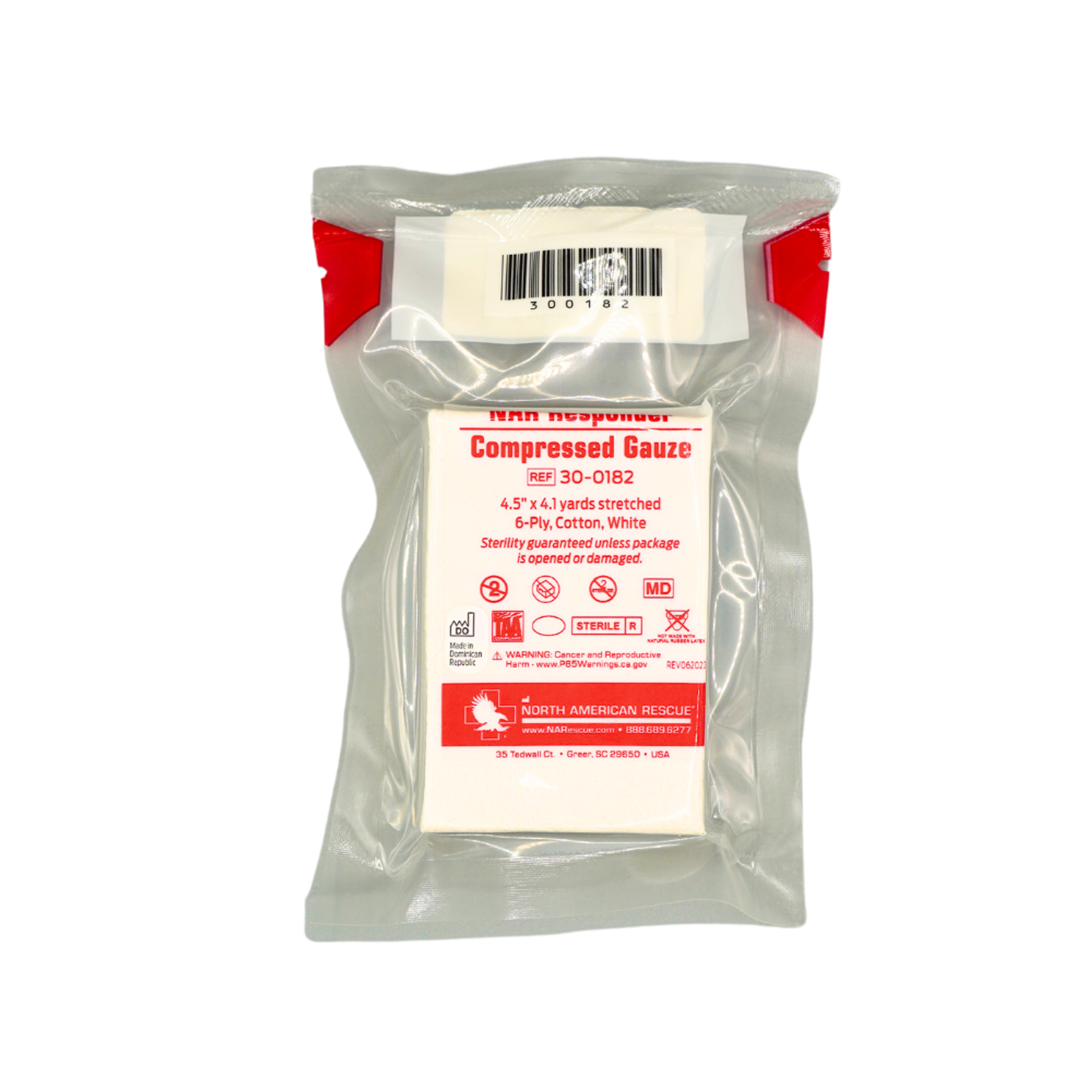 Compressed Gauze Dark Angel Medical