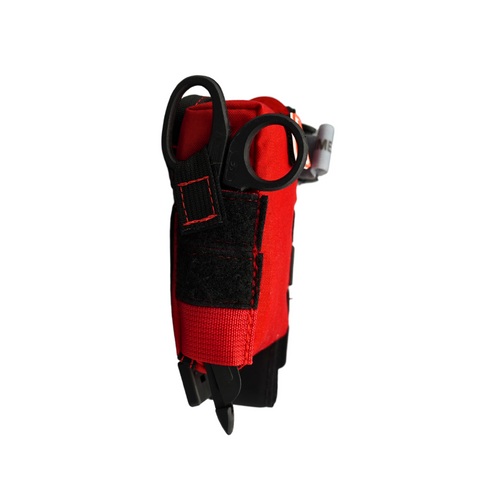 Every Day Carry (EDC) Trauma Kit Red right side  Every Day Carry (EDC) Trauma Kit Red right side