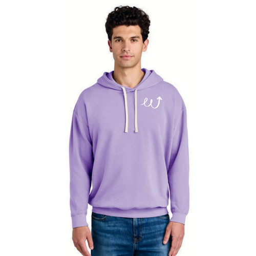 Wright's Adult Neon Violet Hoodie Wright's Adult Neon Violet Hoodie