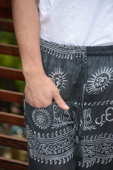 HARPER PANTS Lightweight Cotton Ram Nam Unisex Harem Trousers