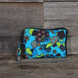 Padded Stash Bag w/ Print - Single Pocket (5 1/2 x 3 1/2) Multi GD - Assorted