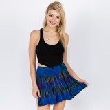 BLOSSOM SKORTS Hand Tie Dye Mudmee Rayon Spandex Skorts