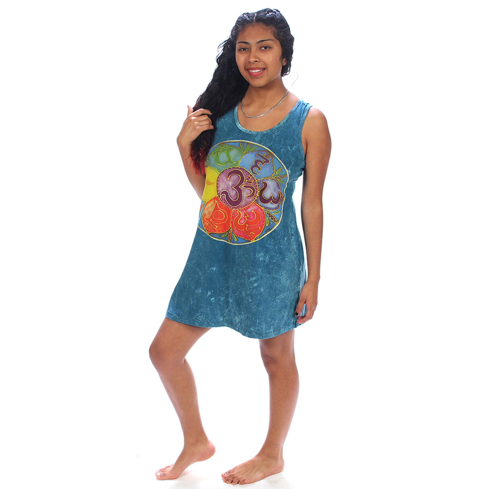 OHM MANDALA NO TIME DRESS Cotton Ohm Mandala Dress