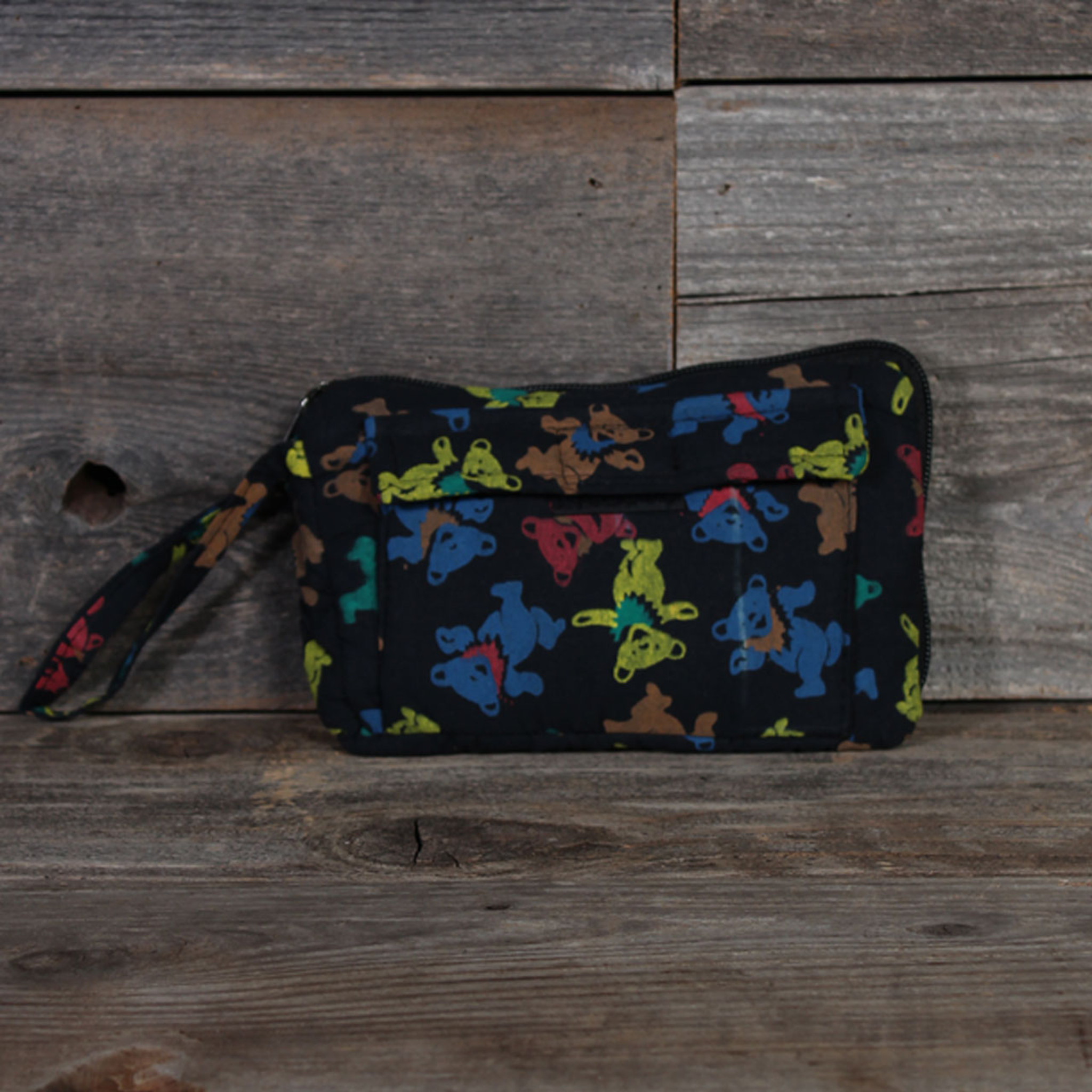 Padded Stash Bag w/ Print - Double Pocket (8 x 5) Multi GD - Assorted