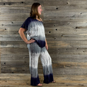 MISTY MORNING PANTS Rayon Spandex Tie Dye Palazzo Pants