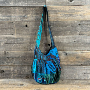 Cotton & GD Multi Print Balloon Tote Bag