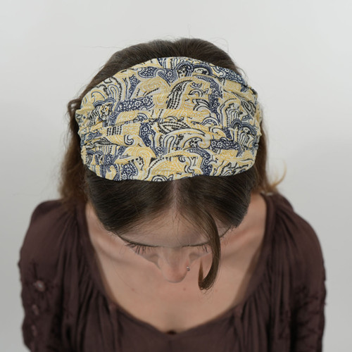 PAISLEY SWIRL HEADBAND Cotton Paisley Print Headband