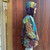 PABLO HOODIE Cotton Patchwork Mushroom Print Pullover Hoodie w/ Front Pocket