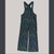 MAGIC CAP OVERALLS Cotton 5 Pocket Wide Leg Overalls w/ Multi Mushroom Print & Mushroom Buttons MAGIC CAP OVERALLS Cotton 5 Pocket Wide Leg Overalls w/ Multi Mushroom Print & Mushroom Buttons