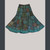 EARTH MAMA MAXI SKIRT Cotton Patchwork Skirt w/ Elastic Drawstring Waist Maxi Skirt
