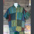 JASPER SHIRT Nepali Striped Patchwork Over dyed Cotton Button-Up Men's Shirt