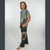 NEW SPEEDWAY BOOGIE PANTS Cotton Stonewash Multi GD Print 6 Pocket Patckwork Cargo Pants