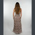 WATER LILY MAXI DRESS Cotton Drawstring Halter Maxi Dress w/ Smocking Back - Batik  Flower