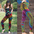 ALLY LEGGINGS Rayon Spandex Tie Dye Legging w/ Elastic Waist