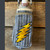 Cotton Water Bottle Holder w/ Outside Zipper Pocket & Grateful Dead Bolt Embroidery
