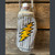 Cotton Water Bottle Holder w/ Outside Zipper Pocket & Grateful Dead Bolt Embroidery