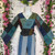 ROSIE COVER UP Cotton Patchwork Wide Sleeve Wrap Top w/ Grateful Dead Block Prints