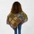 STITCH IN TIME PONCHO Cotton Knit & Crochet Poncho w/ Fringe