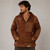 MANTRA VIBES HOODIE Cotton Mantra Print Patchwork Pullover Hoodie w/ Front Pocket