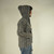 ESTIMATED HOODIE Heavy Striped Cotton Zip Up Hoodie w/ Pockets & Grateful Dead SYF Embroidery