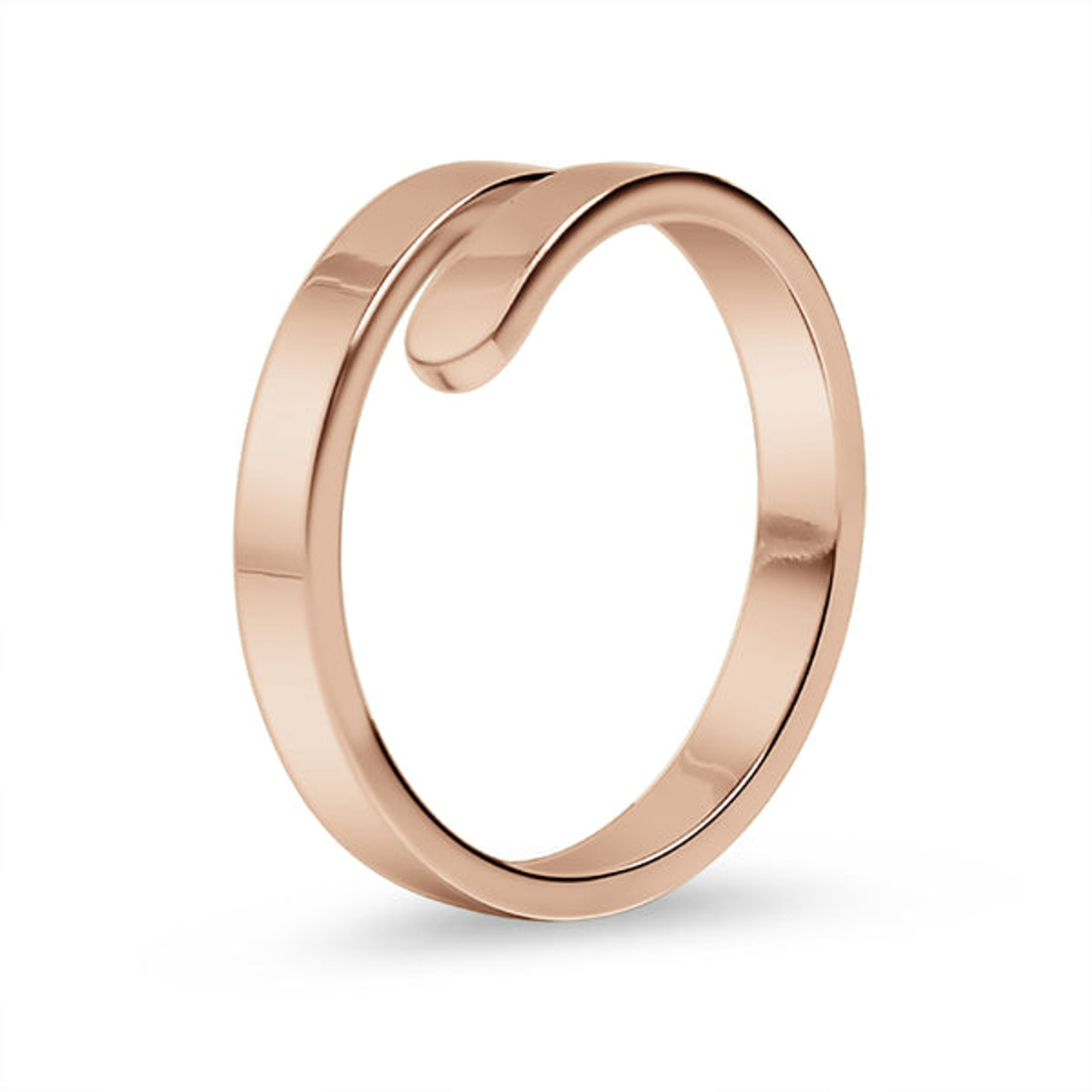 Luna Bar Name Ring - Gold Vermeil - Oak & Luna