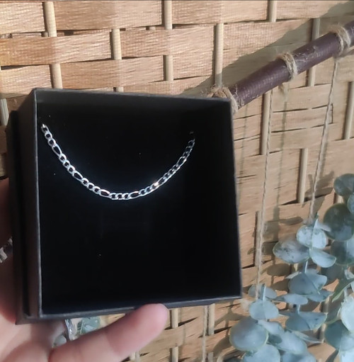 Kids Figaro Chain Luxe Steel Kids Figaro Chain Luxe Steel