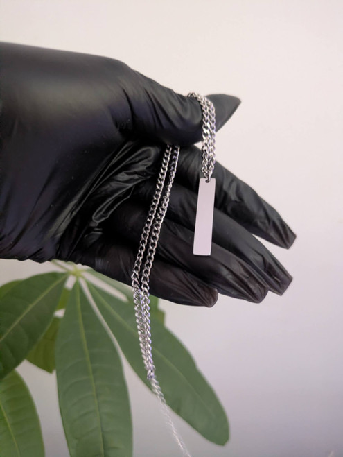 Vertical Bar Necklace All Ages