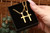 Kids Cross Tag Necklace