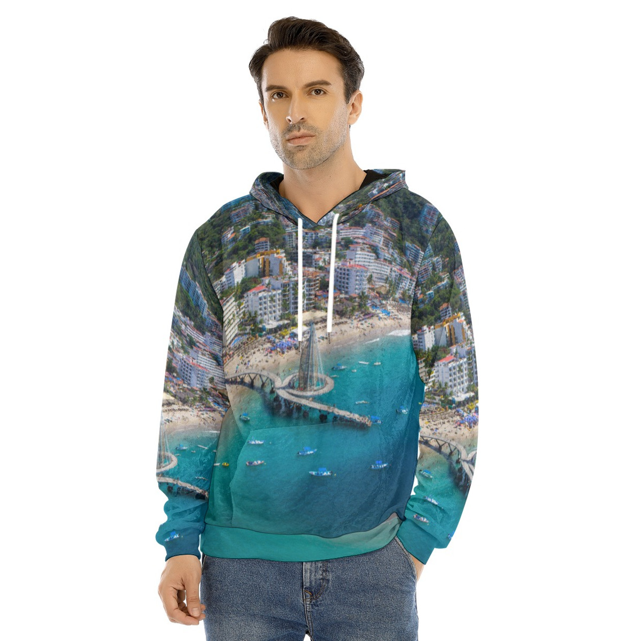 Playa los Muertos Velvet Hoodie