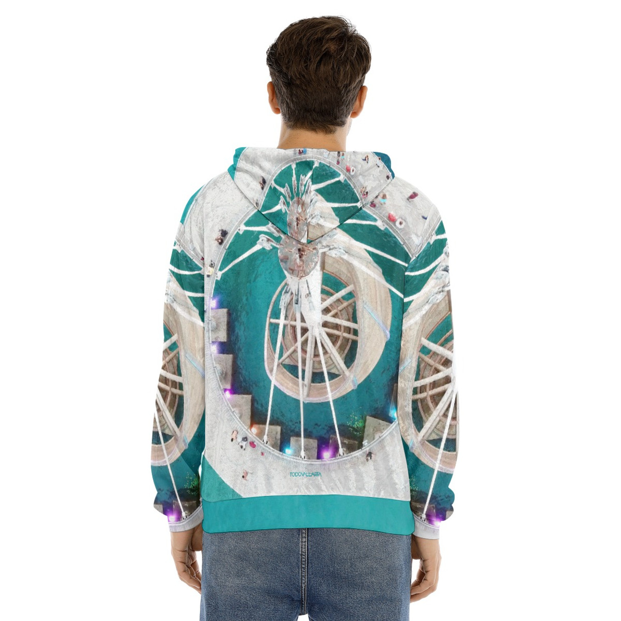 Puerto Vallarta Velvet Hoodie Muelle Arriba