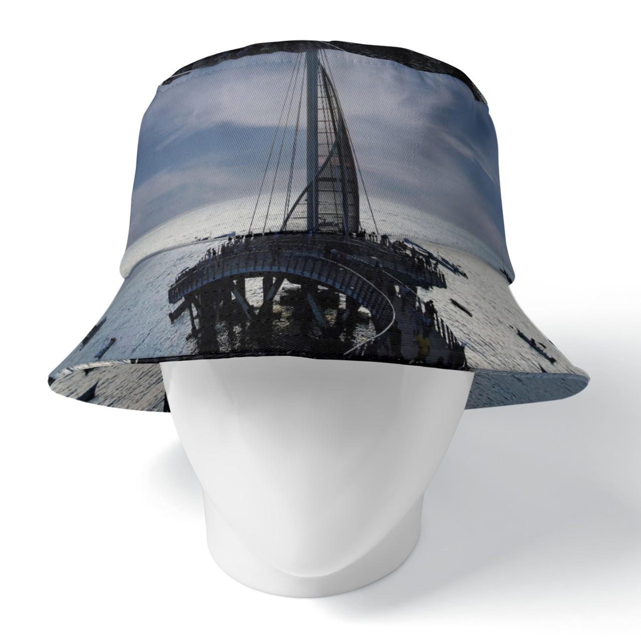 Puerto Vallarta Bucket Hat Muelle en la Noche