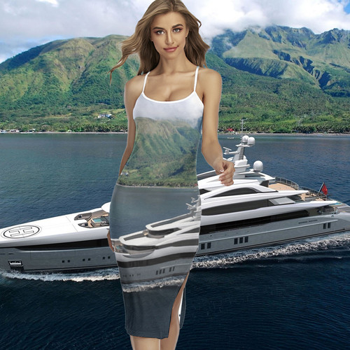 custom yacht cami dress