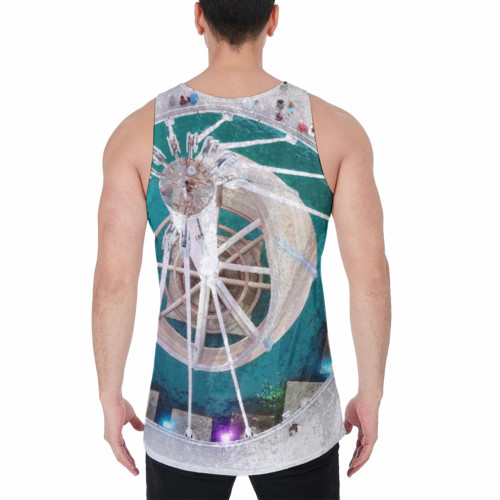 puerto vallarta muelle arriba aerial pier view velvet tank top