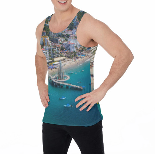 playa los muertos puerto vallarta tank top