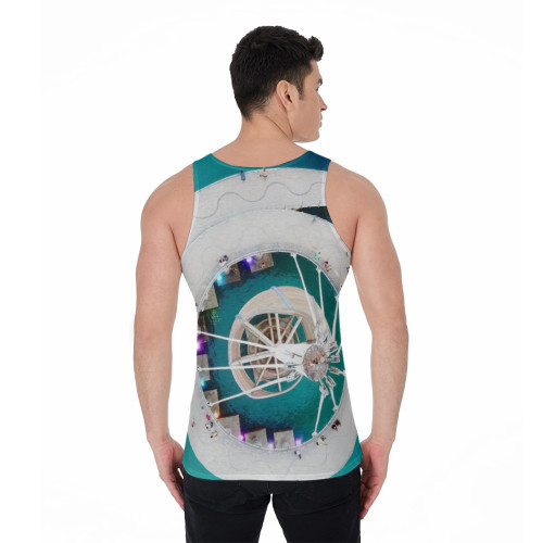 puerto vallarta muelle arriba aerial pier view tank top