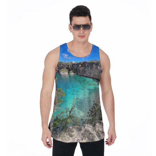 anguilla velvet tank top little bay