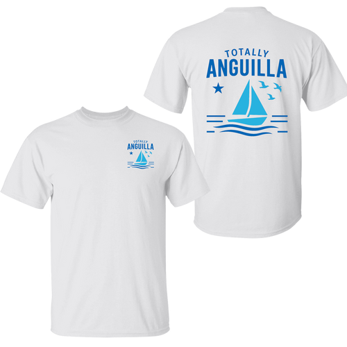 Totally Anguilla Blue Horizon Tee