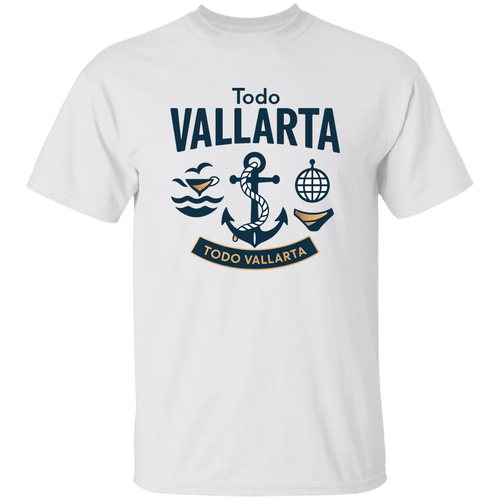 Todo Vallarta Anchor Tee – Puerto Vallarta Mexico
