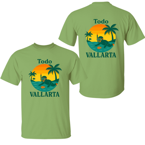 Todo Vallarta Sunset Snorkel Tee – Puerto Vallarta Mexico