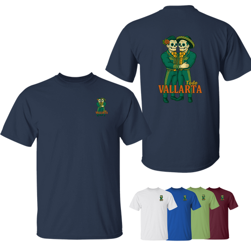 Todo Vallarta Lovers Catrinas T-Shirt