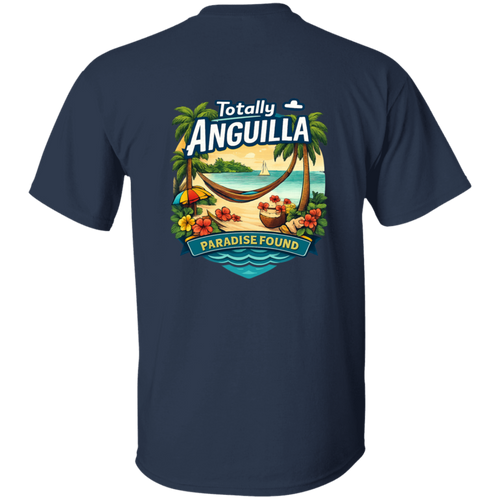 Totally Anguilla Paradise Found Tee – Tropical Hammock Beach Escape T-Shirt