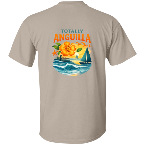 Totally Anguilla Ocean Bloom Sail Tee