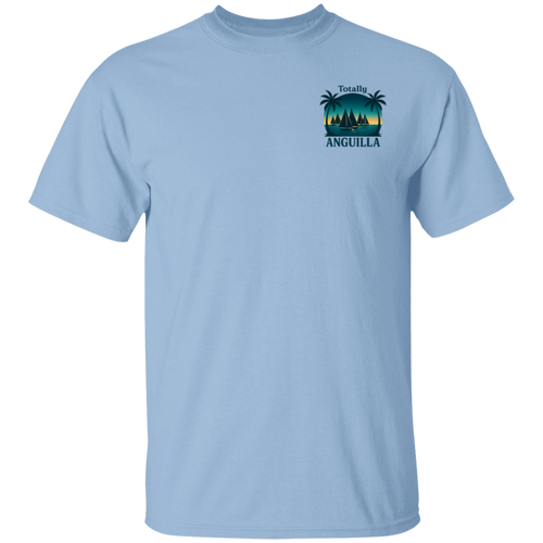Totally Anguilla Sunset Sail Tee – Classic Island Souvenir