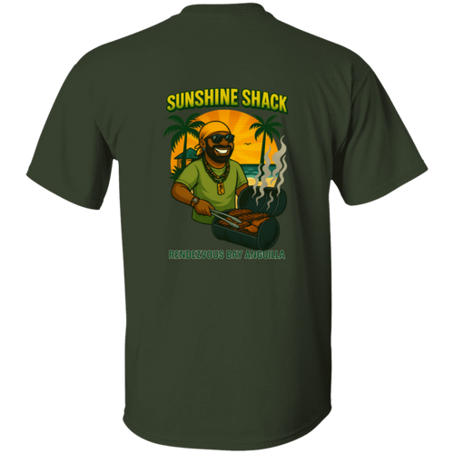 Sunshine Shack Anguilla Garvey Grillmaster Tee – Anguilla Icons Series