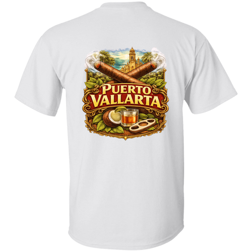 Puerto Vallarta Cigar & Rum Crest T-Shirt